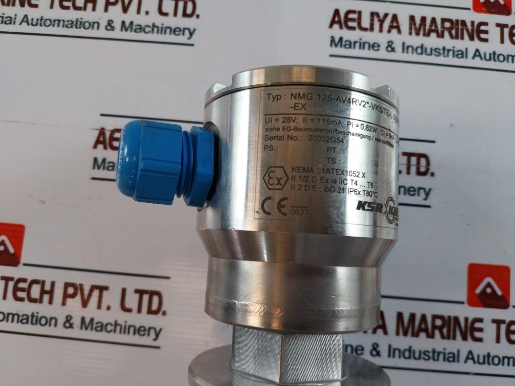 Ksr Kuebler Nmg 125-av4rv2“-vk5/te-l 500/12-v44r-ex Level Sensor 000404