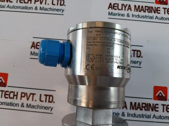 Ksr Kuebler Nmg 125-av4rv2“-vk5/te-l 500/12-v44r-ex Level Sensor 000404