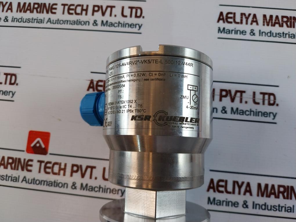 Ksr Kuebler Nmg 125-av4rv2“-vk5/te-l 500/12-v44r-ex Level Sensor 000404