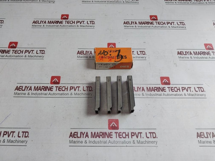 Ksu Pt 1B-2B Pipe Threading Machine Dies Set 694-255.003 T-190 1-2B
