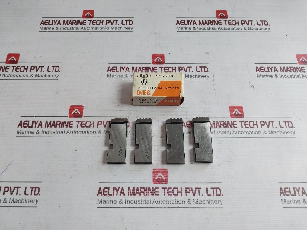 Ksu Pt 1B-2B Pipe Threading Machine Dies Set 694-255.003 T-190 1-2B