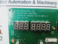 Kt Electric Purifier Control 9410-20Fa-1 Display Board