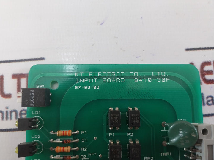 Kt Electric 9410-30F Input Circuit Board 97-08-08