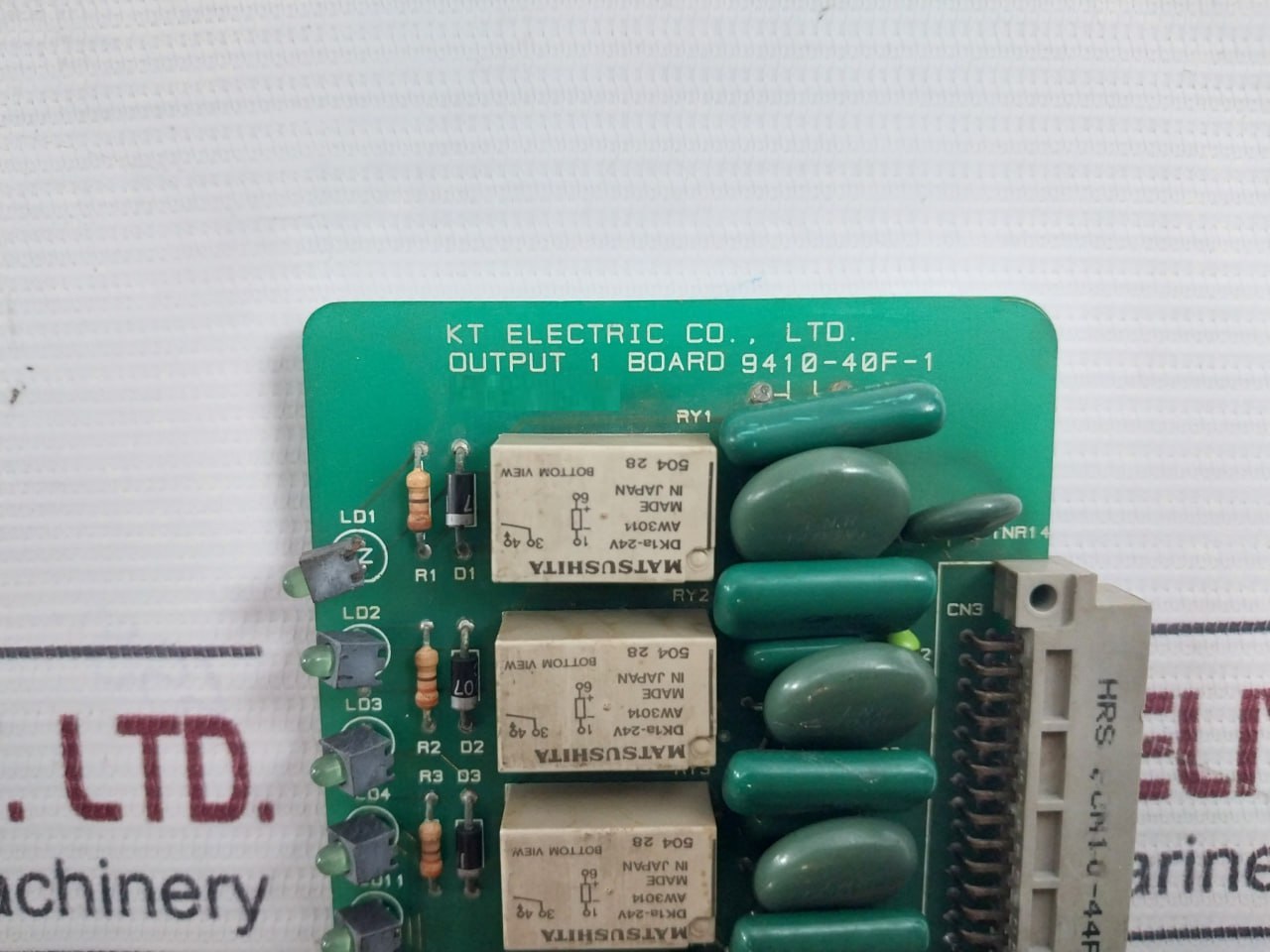 Kt Electric 9410-40F-1 Output 1 Circuit Board