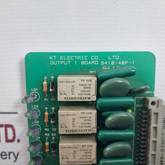 Kt Electric 9410-40F-1 Output 1 Circuit Board