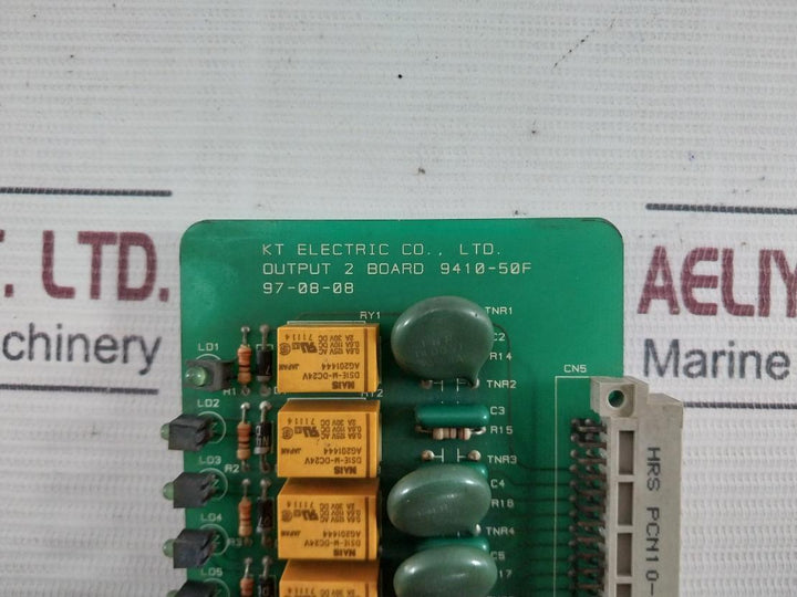 Kt Electric 9410-50F Output 2 Circuit Board 97-08-08