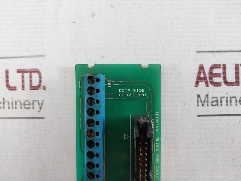 Kt Electric Kt-gsl-18T Terminal Block For Group Signal Unit Mcc-1 94V0