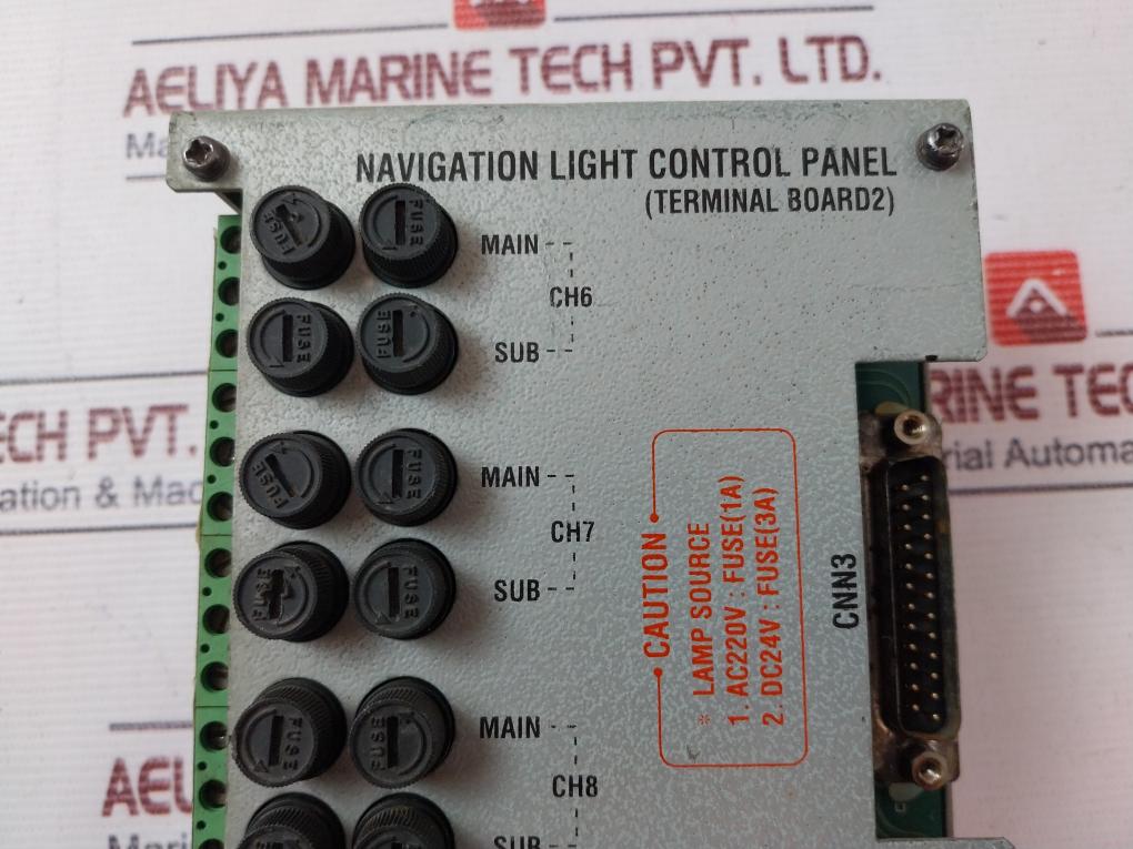 Kt Electric (Ac220V/Dc24V) Navigation Light Control Panel