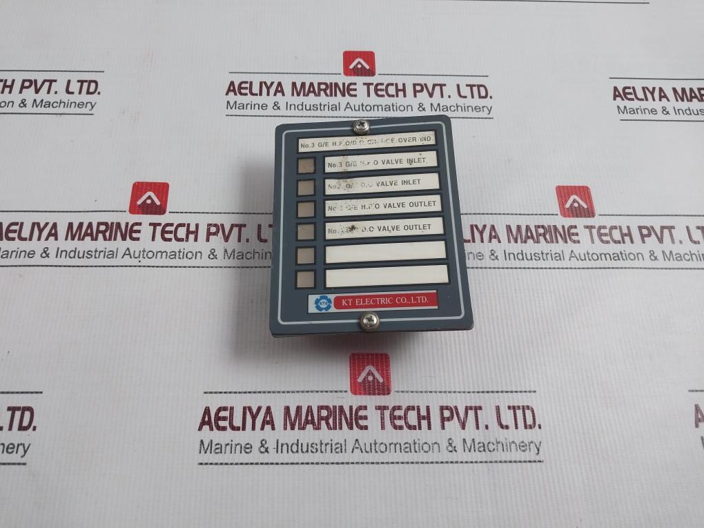 Kt Electric Kt-gsl-6 Indicator Panel 09-06E-309 H-5239