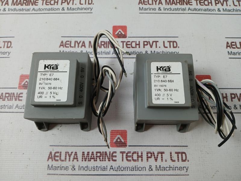 Ktb E7 Current Transformer 210.640 684 Bv 15076 50-60Hz