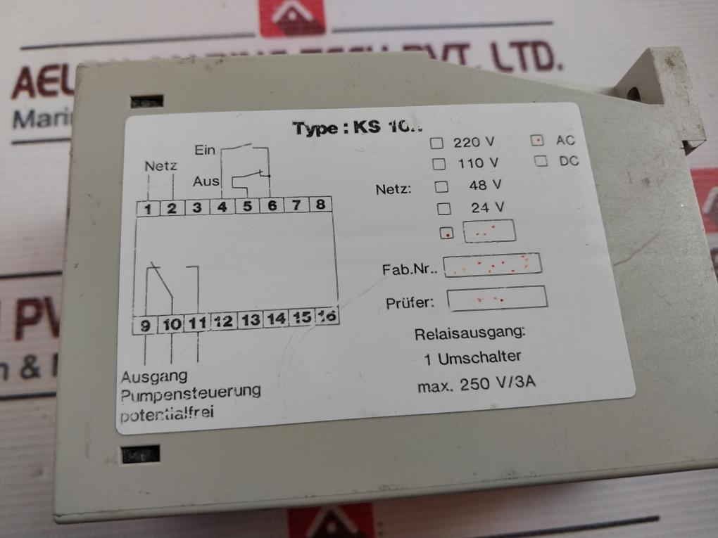 Kubler Ks 102 Contactor Relay