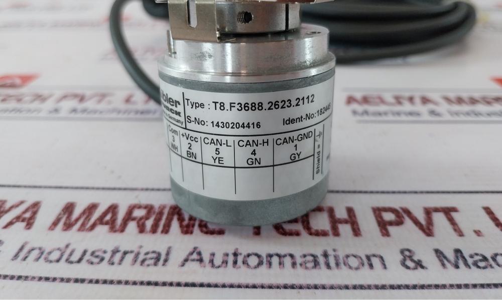 Kubler Turck T8.F3688.2623.2112 Absolute Multiturn Encoder