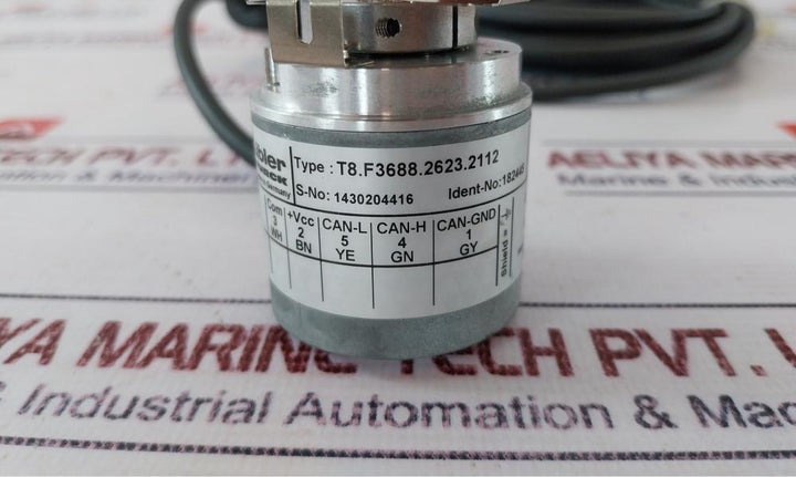 Kubler Turck T8.F3688.2623.2112 Absolute Multiturn Encoder