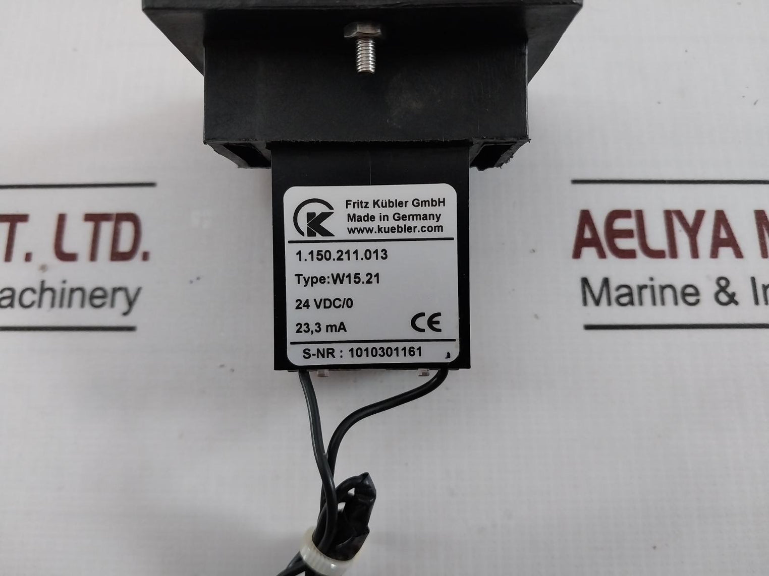 Kubler W15.21 Pulse Digital Counter 1.150.211.013 24Vdc 23.3Ma