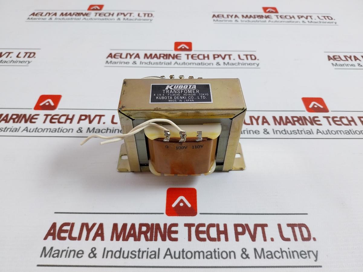 Kubota Denki Transformer 0-100V-110V 1A-0.5A