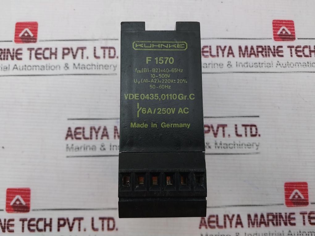 Kuhne F1570 Frequency Monitoring Relay 6A 250Vac