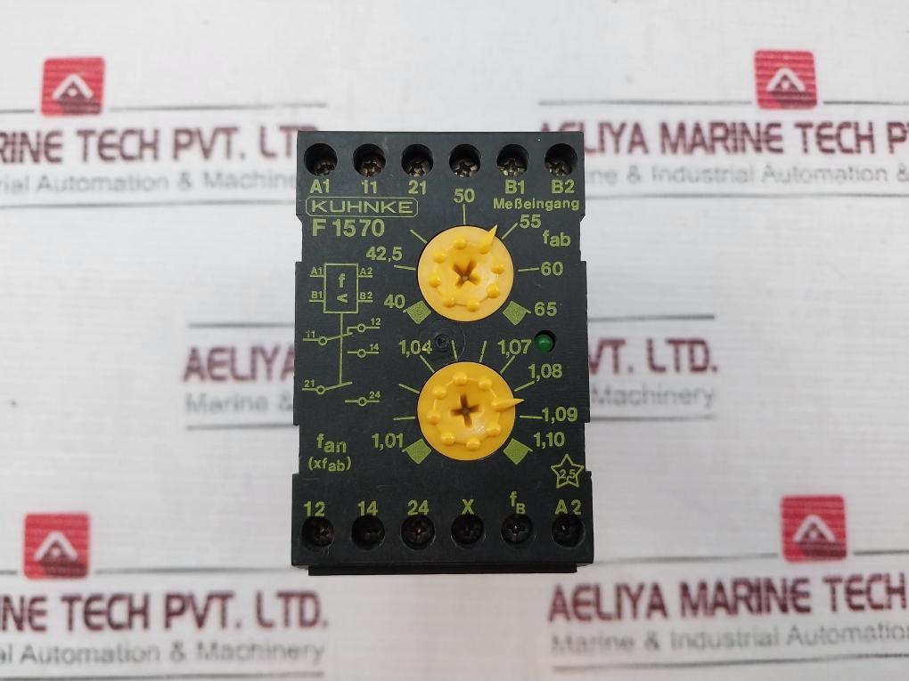 Kuhne F1570 Frequency Monitoring Relay 6A 250Vac