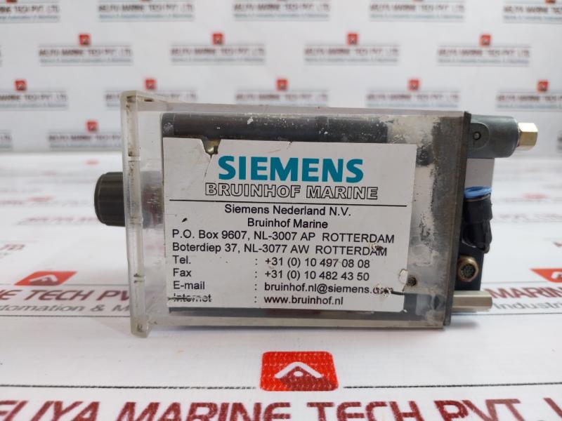 Kuhnke 54.022 Panel Mounted Pneumatic Timer 3-100 S