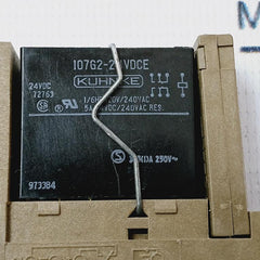 Kuhnke I07G2-24Vdce Relay W/ Z 317.02 Socket 24Vdc