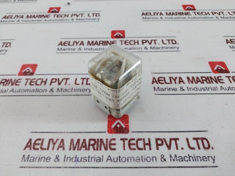 Kuhnke UA3 Relay 230VAC 6VAC 225-303 MAAC SWG-03648-3 UA3-131