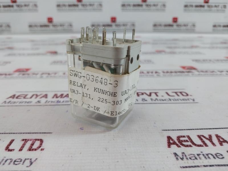 Kuhnke UA3 Relay 230VAC 6VAC 225-303 MAAC SWG-03648-3 UA3-131