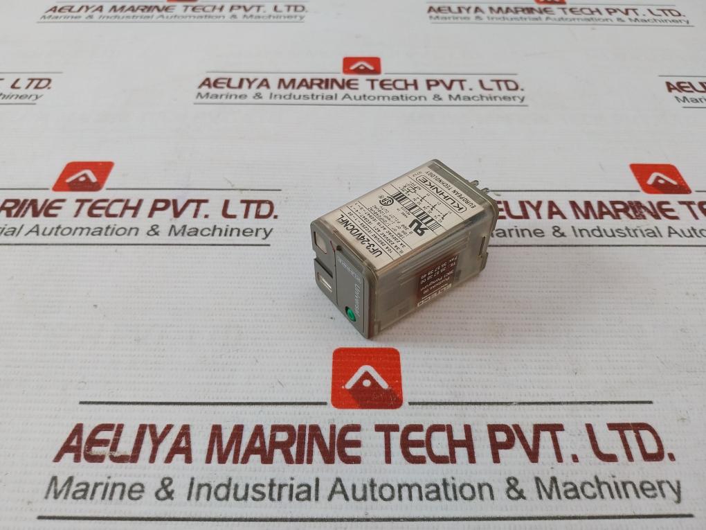 Kuhnke Uf3-24Vdcnfl Dcn Universal Relay 10A 250Vac Iec255-1-00 10A Or 1/2Hp