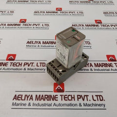 Kuhnke Uf3-24vdc 1fl Universal Relay W/ Socket Z396 10a 250-300vac