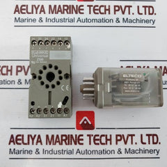Kuhnke Uf3-24vdc 1fl Universal Relay W/ Socket Z396 10a 250-300vac