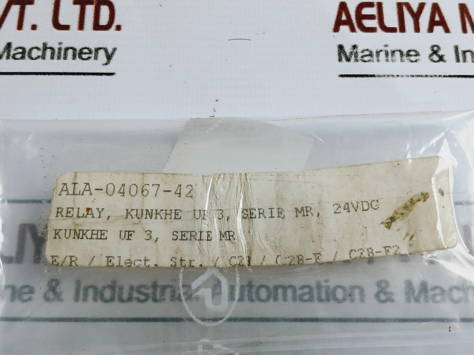 Kuhnke UF3 24VDC Universal Relay Z396 ALA-04067-42