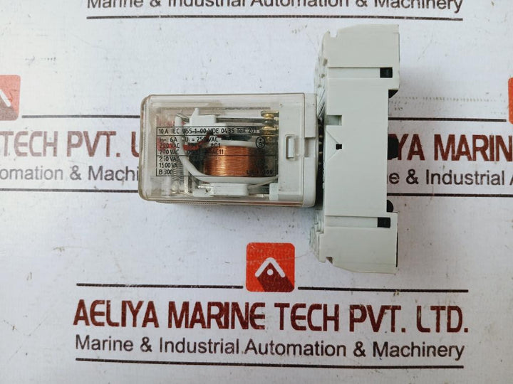 Kuhnke Uf3B-24Vdcn Power Relay With Base 6A 10A Iec 255-1-00 1500Va