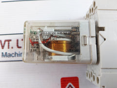 Kuhnke Uf3C-24Vdcn Relay With Base 6A 250 Vac