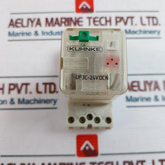 Kuhnke Uf3C-24Vdcn Relay With Base 6A 250 Vac