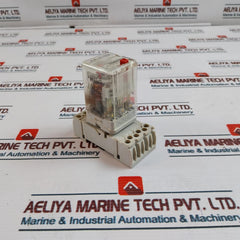 Kuhnke Uf3G-24V Dc N Power Relay With Base 6A