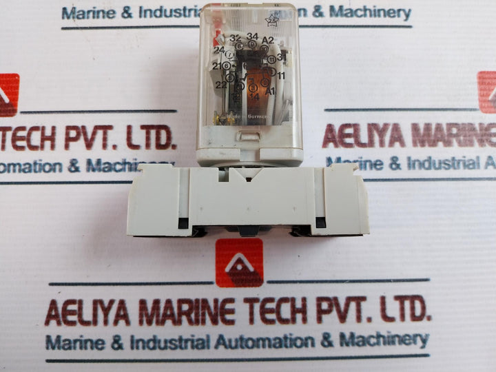 Kuhnke Uf3G-24V Dc N Power Relay With Base 6A