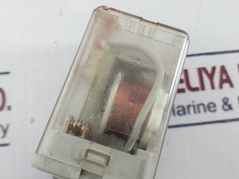 Kuhnke Uf3X-24V Dc Plug-in Relay 250 Vac 6A