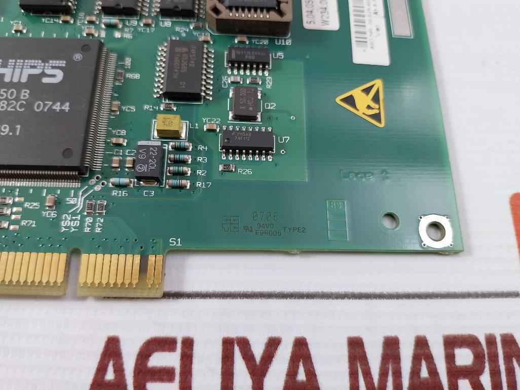Kuka 00-128-456 Interface Pcb Card 5.04.058.979/0100 Rev: 02 94V0 V1.00