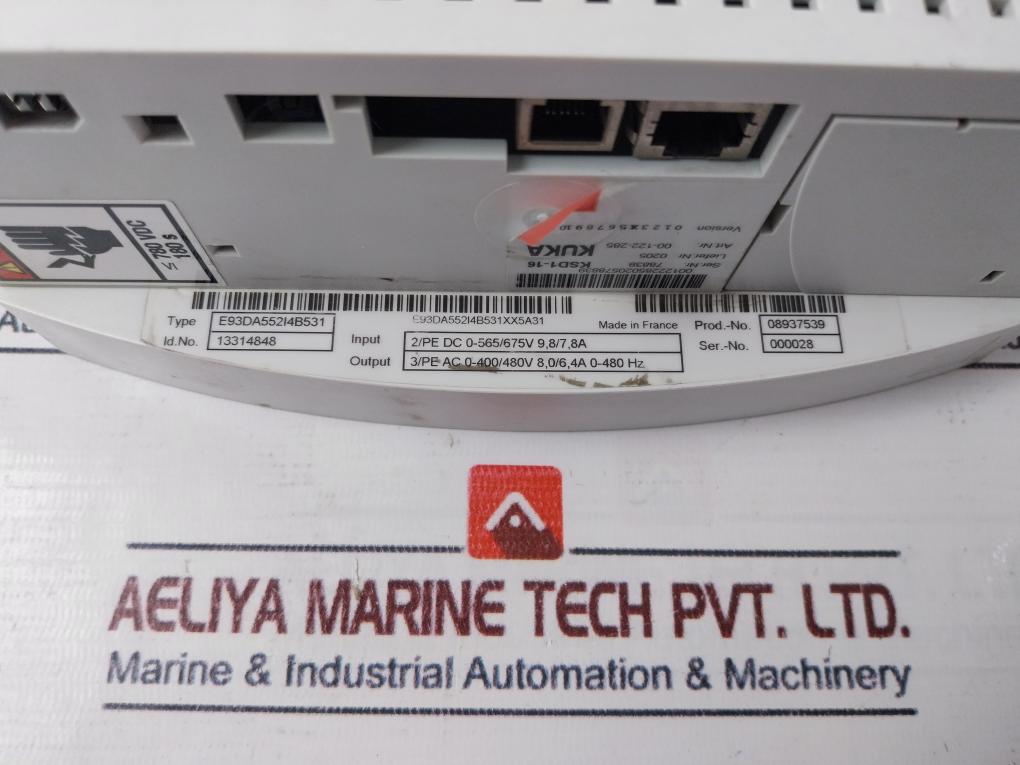 Kuka E93Da552I4B531 Servo Drive Controller Ksd1-16
