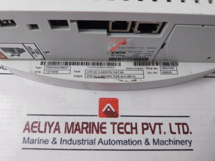 Kuka E93Da552I4B531 Servo Drive Controller Ksd1-16