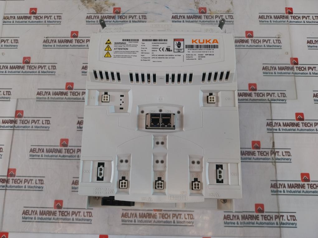 Kuka Ecmap0D3004Be531 Controller 3/Pe Ac400/480V 20A 50/60Hz 14/17Kw Version: 2A