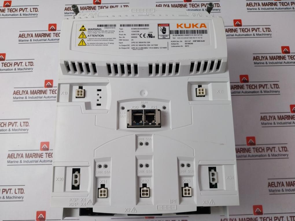 Kuka ECMAS3D4444BE531 Servo Drive 00198268