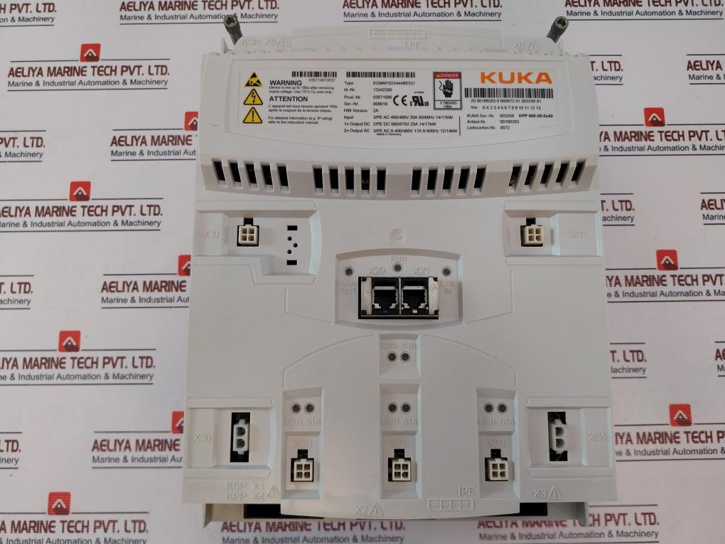 Kuka Kpp 600-20-2X4 Servo Drive Ecmap2D3444Be531