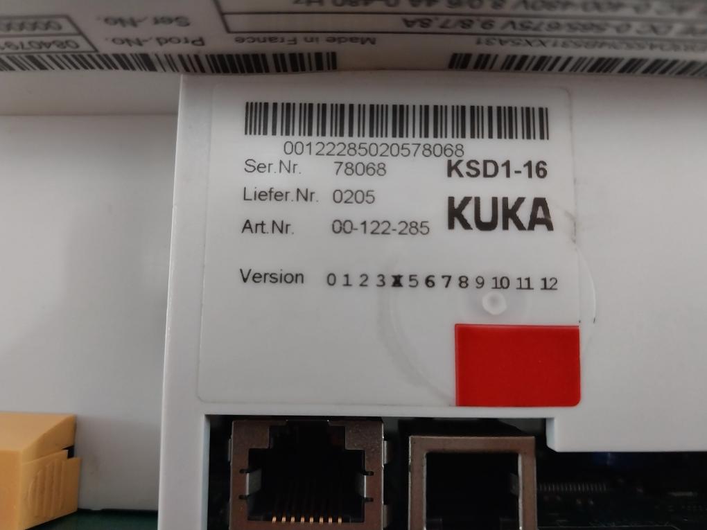 Kuka Ksd1-16 Servo Drive E93da552i4b531