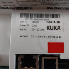 Kuka Ksd1-16 Servo Drive E93da552i4b531