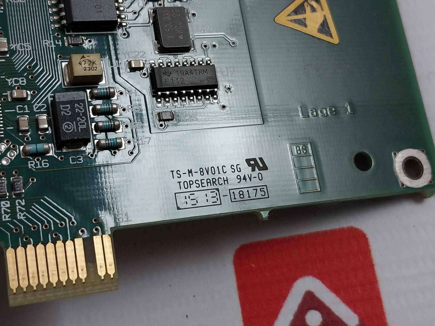 Kuka Kvga 2.0 Video Interface Card Rev 02 Ts-m-8V01C Sg