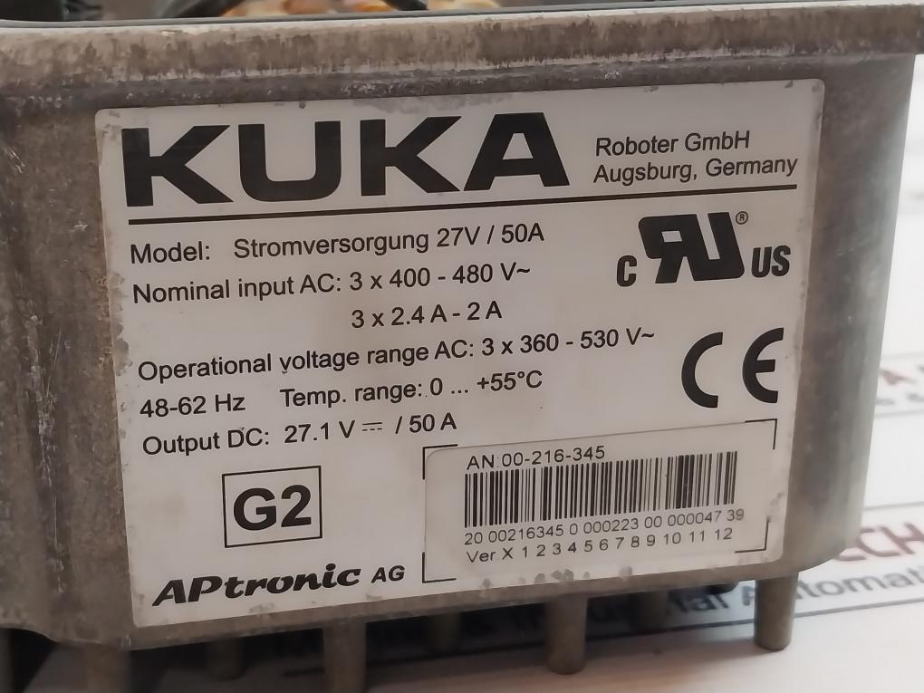 Kuka Roboter Stromversorgung 27V/ 50A Power Supply