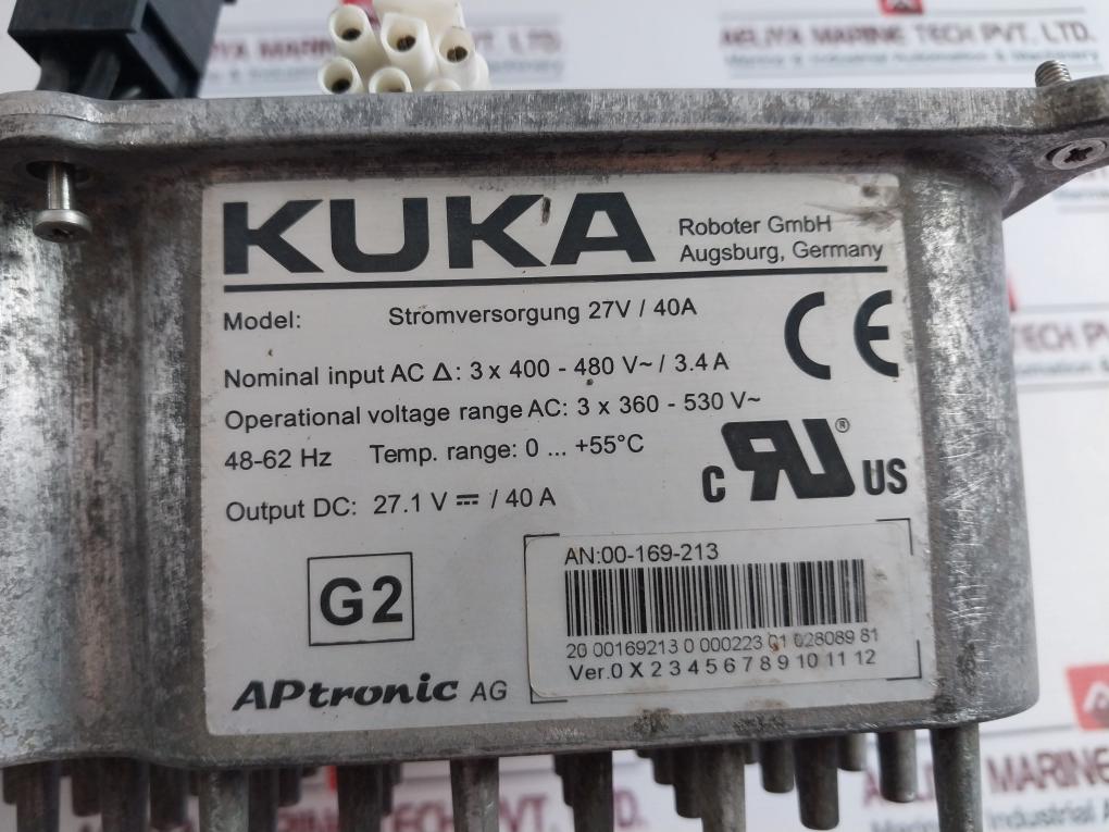 Kuka Stromversorgung 27V/40A Power Supply Rev B1