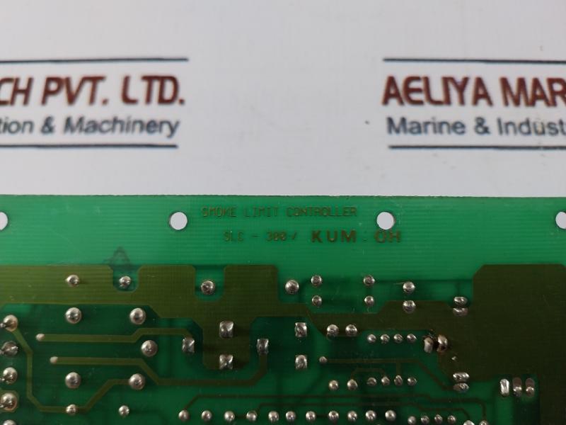 Kum Oh Slc-300 Smoke Limit Controller Board Used