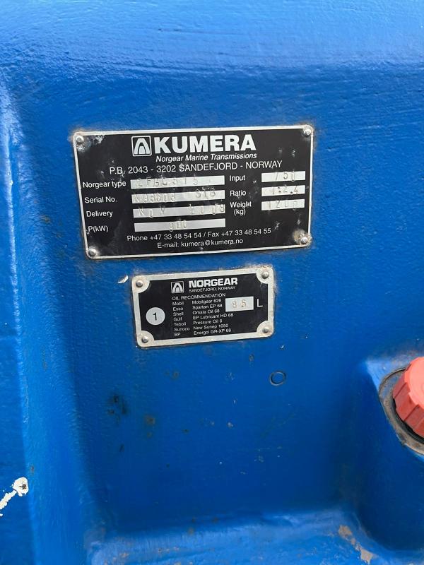 Kumera 2FGC315 Front End Gear Box 900 KW