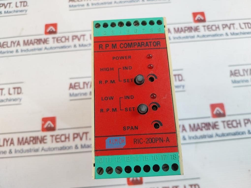 Kumoh RIC-200PN-A R.P.M Comparator 24VDC