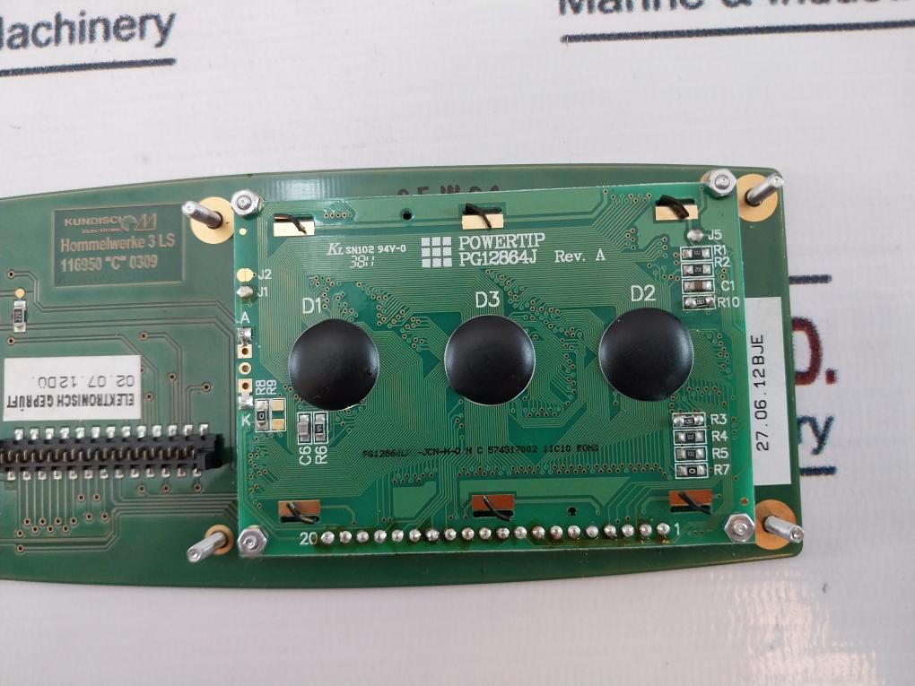Kundisch Electronic 116950 Rev A 94V